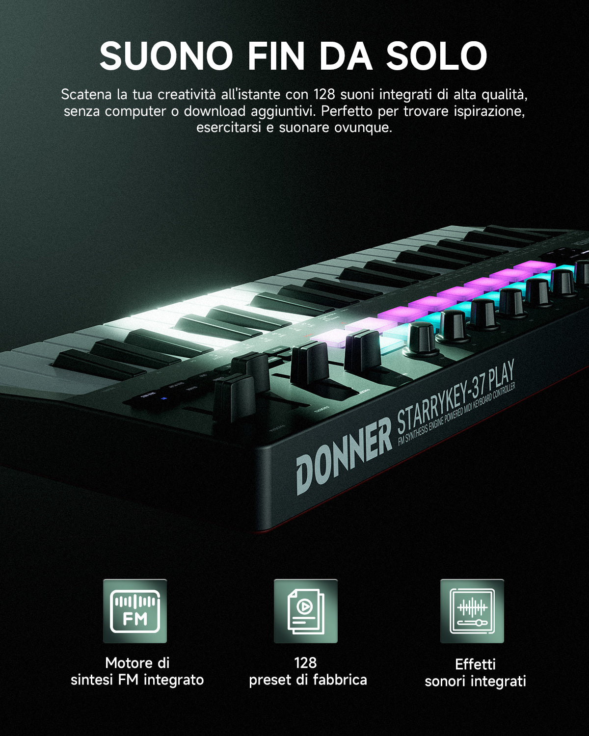 Donner Starrykey-37 Play Controller MIDI