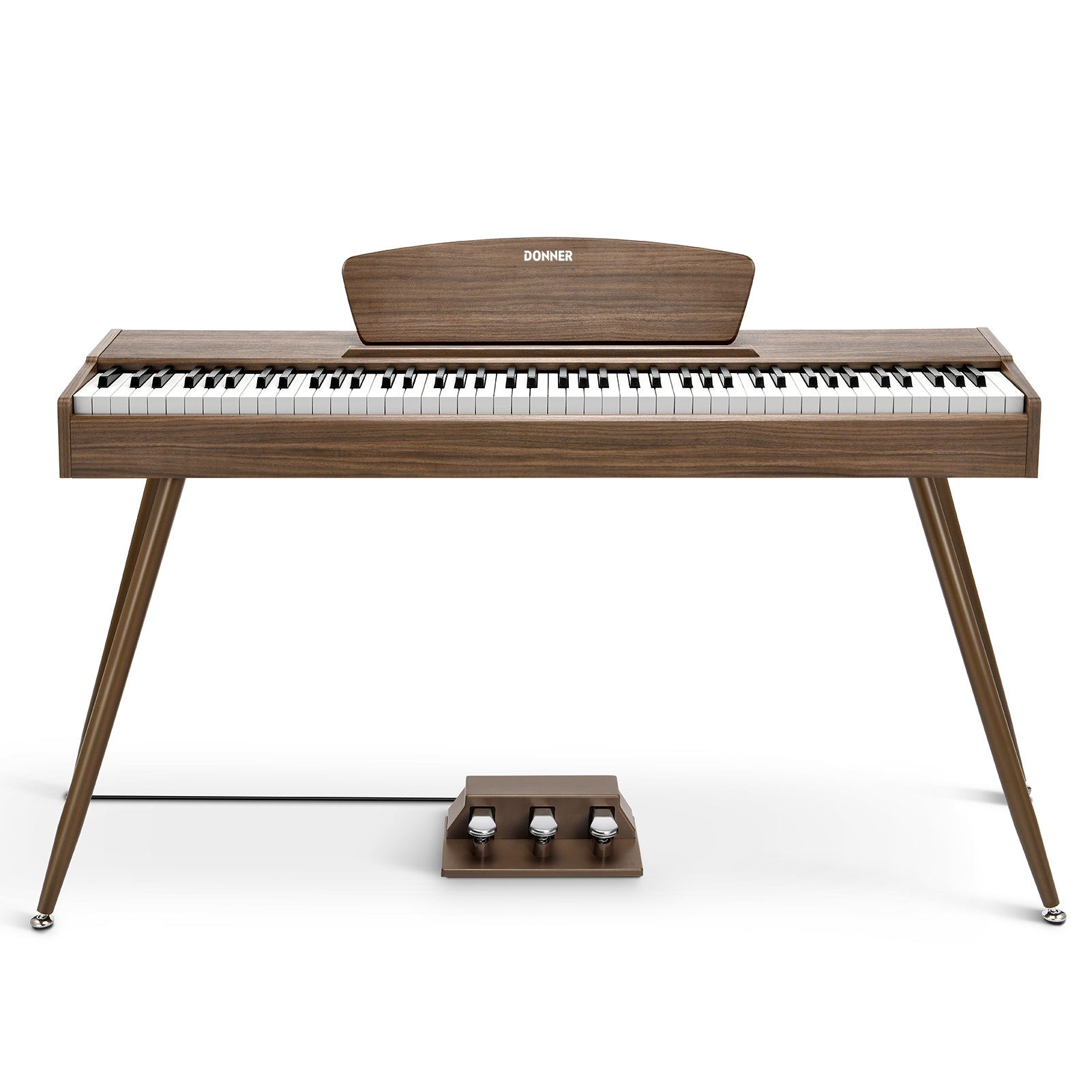 Donner DDP-80 tastiera fully weighted in legno-Noce##