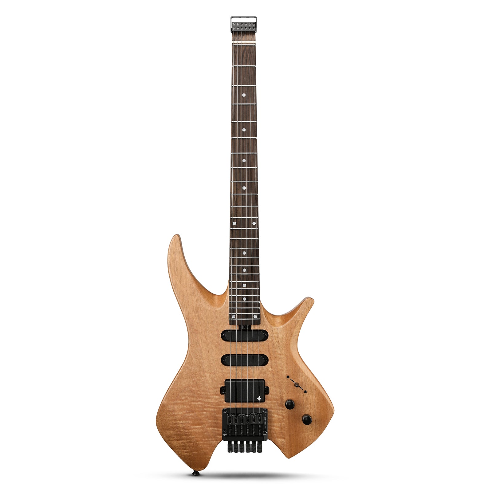 Donner NHL-500 Chitarra elettrica senza paletta-Legno naturale##