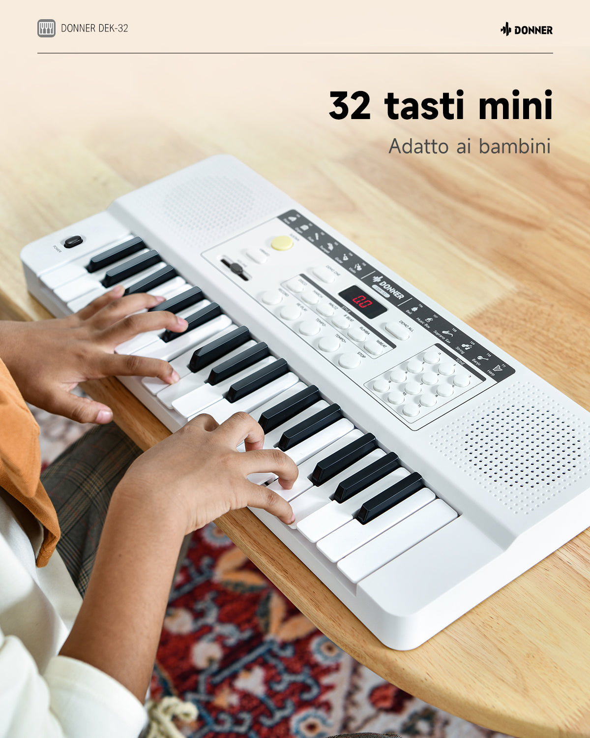 Donner DEK-32 Tastiera Elettronica a 32 Tasti