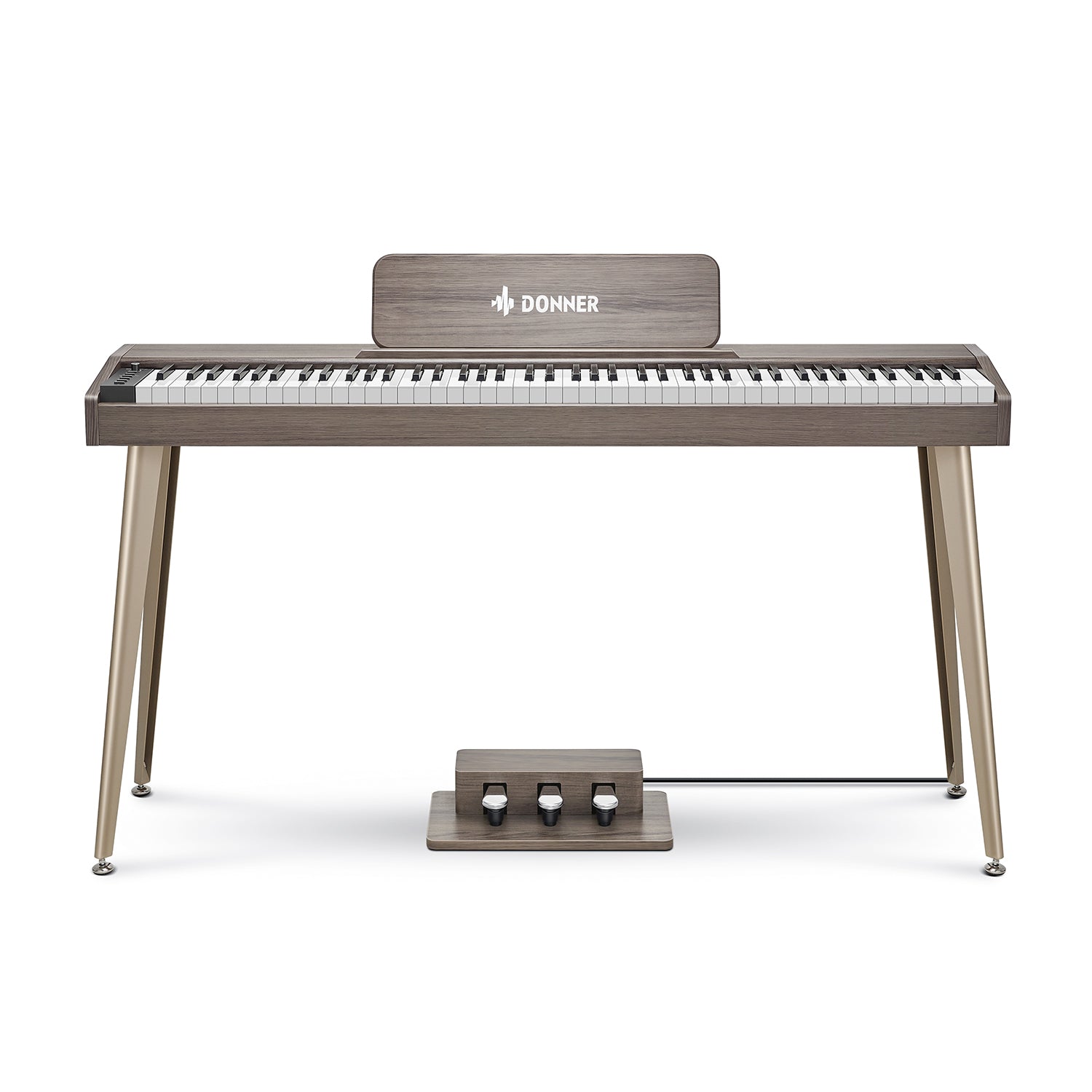 Donner DDP-60  tastiera semipesata-Grigio-bruno##