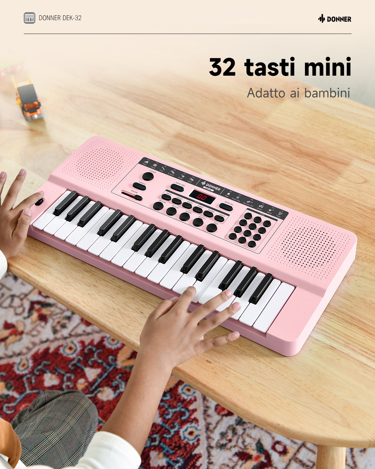 Donner DEK-32 Tastiera Elettronica a 32 Tasti
