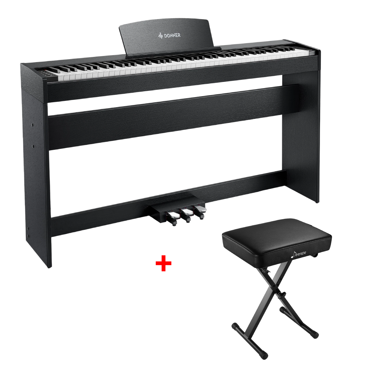 Donner DDP-50 pianoforte digitale pesato a 88 tasti