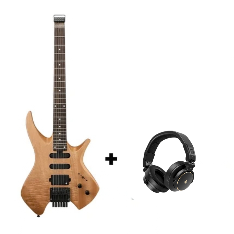 Donner HLX-500 Chitarra elettrica senza paletta【Modello originale NHL-500】
