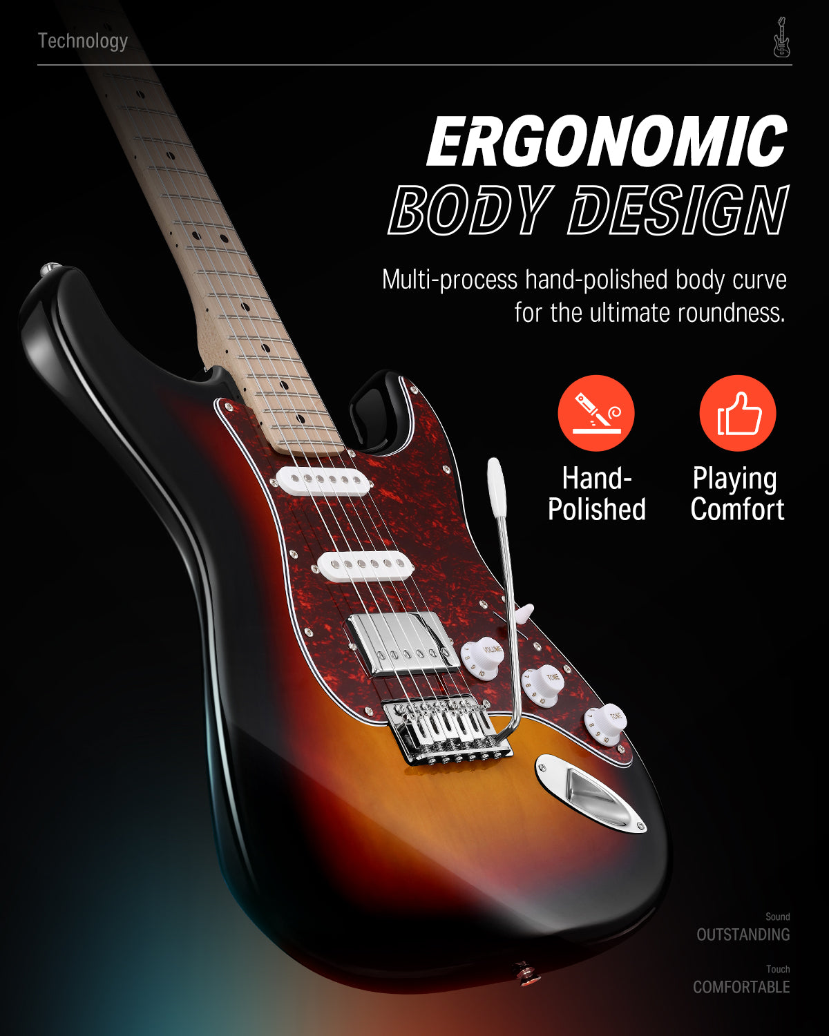 Donner DST-152 Chitarra elettrica