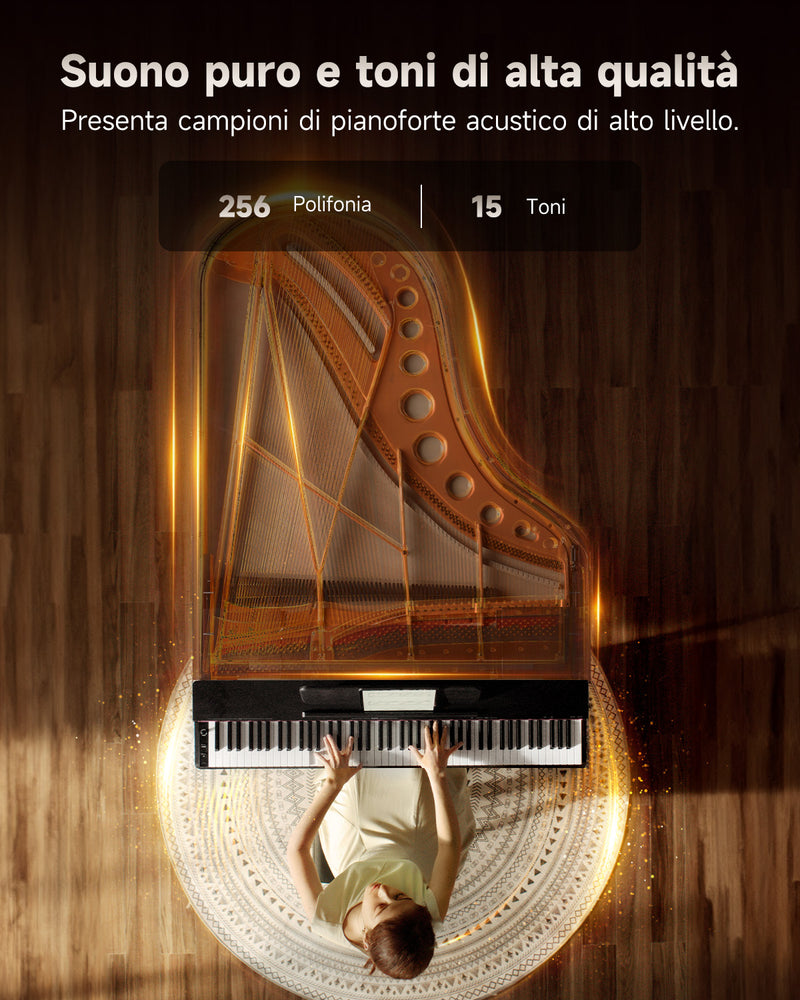 【Pre-vendita】Donner OURA™  S100 pianoforte digitale domestico a 88 tasti-【Spedito il 22 febbraio】