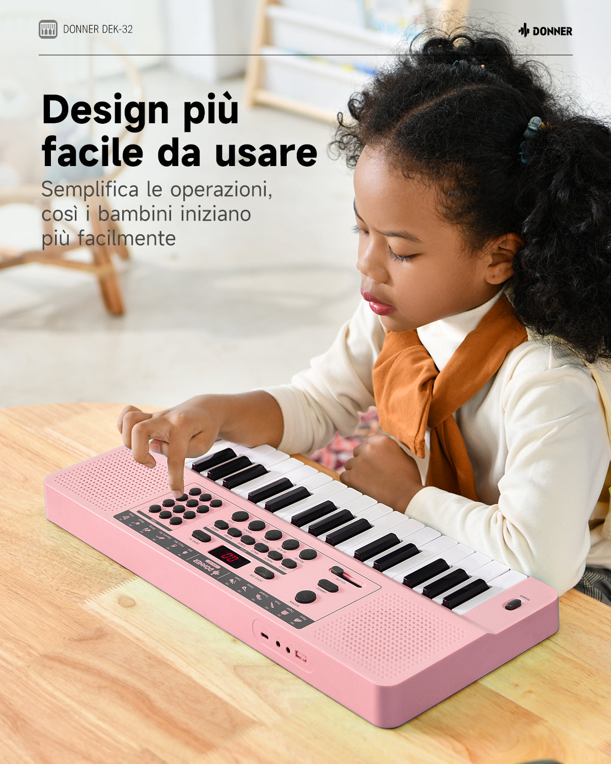 Donner DEK-32 Tastiera Elettronica a 32 Tasti