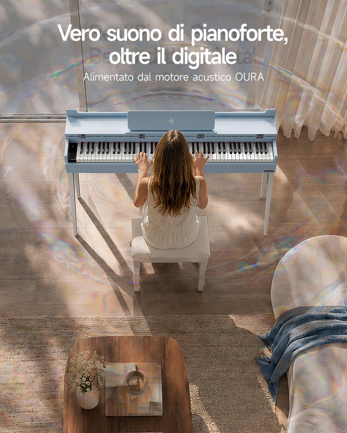 Donner OURA S200 Pianoforte Digitale da Casa a 88 Tasti