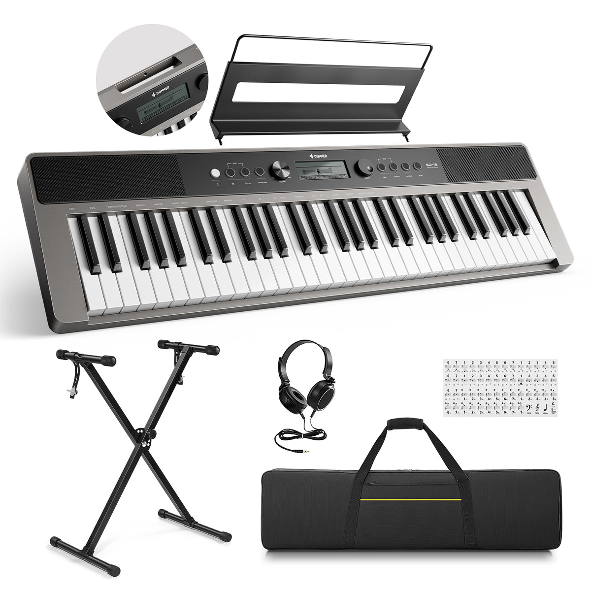 Donner SD-15 Tastiera Elettronica a 61 Tasti
