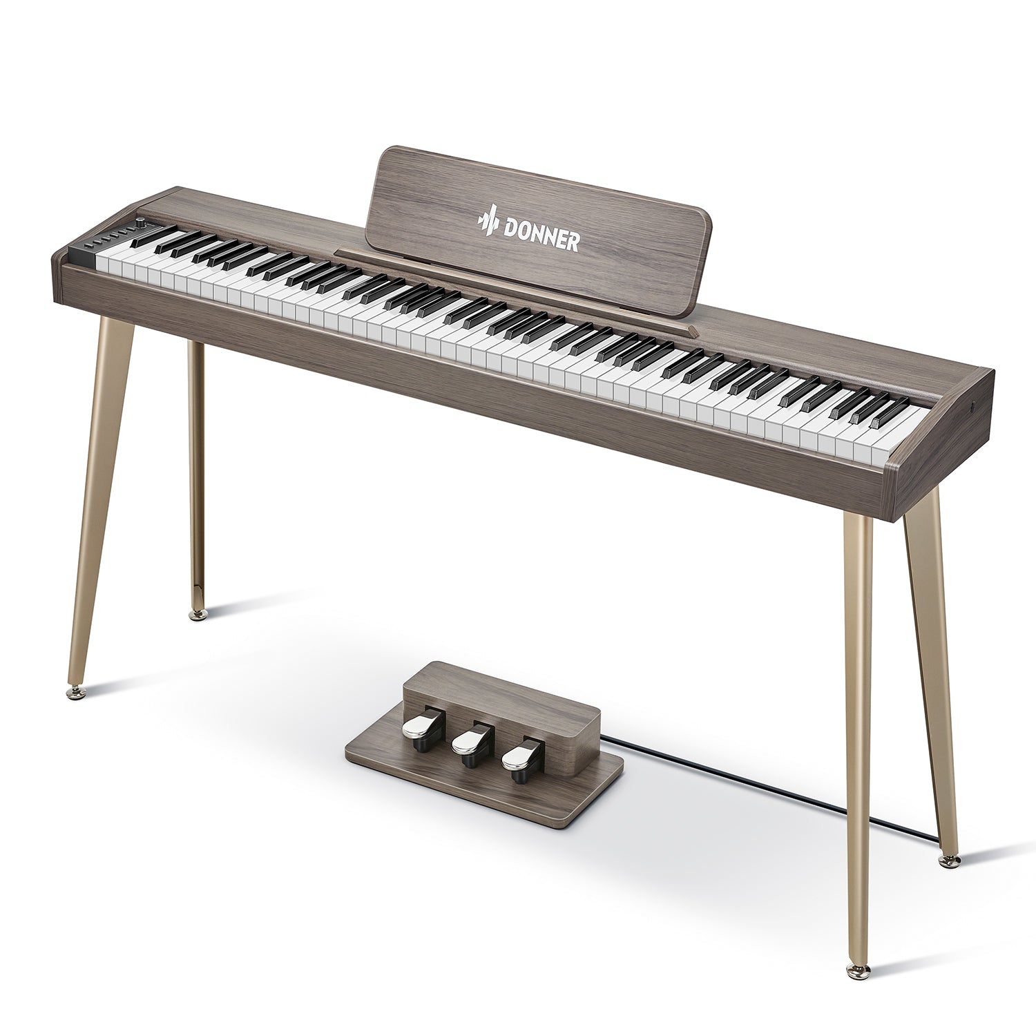 Donner DDP-60  tastiera semipesata-Grigio-bruno##