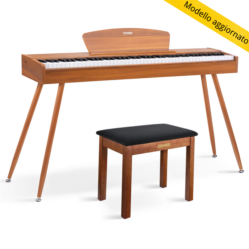 【Pre-vendita】Donner DDP-80 pianoforte digitale domestico a 88 tasti stile in legno-【Spedito il 22 febbraio】