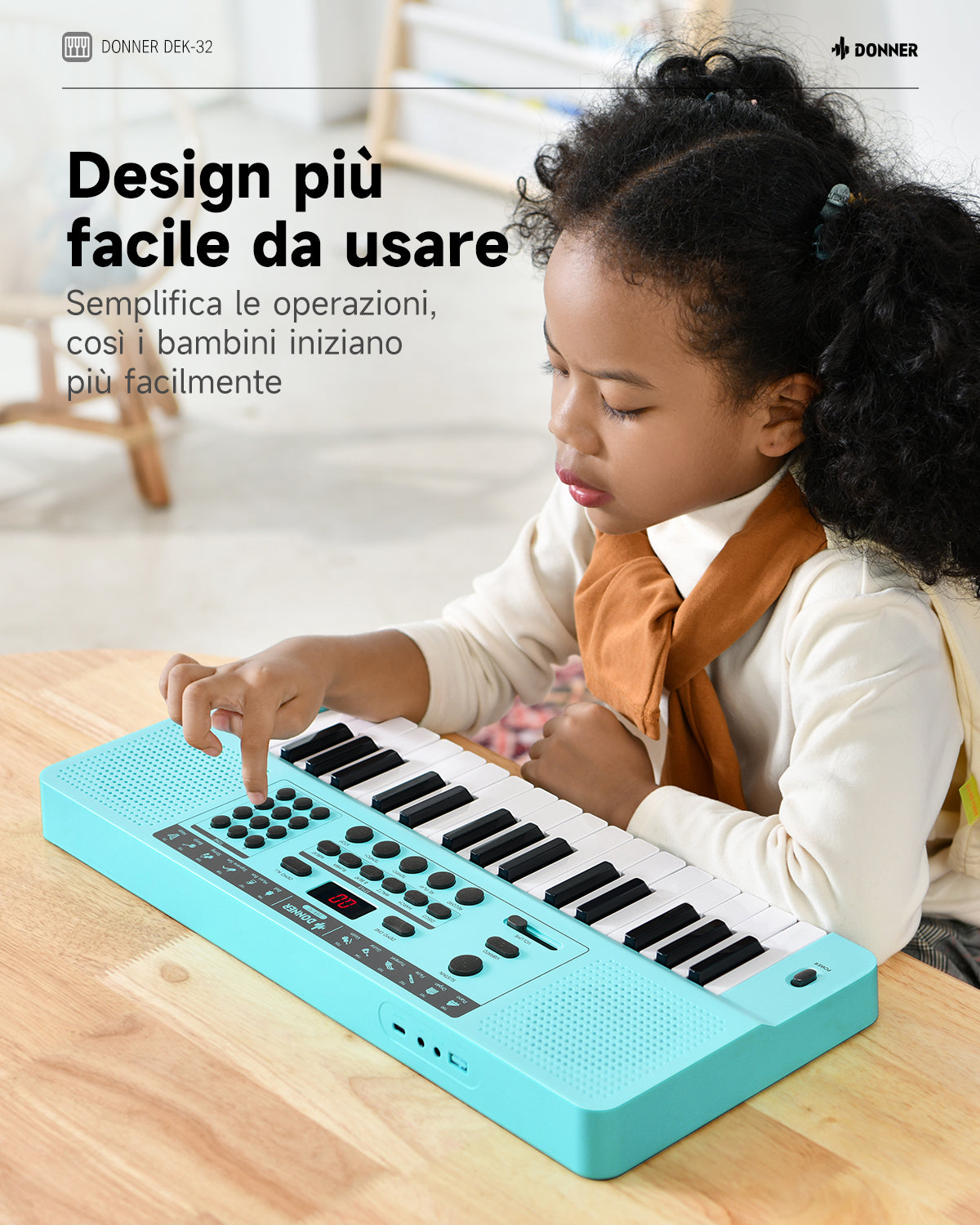 Donner DEK-32 Tastiera Elettronica a 32 Tasti