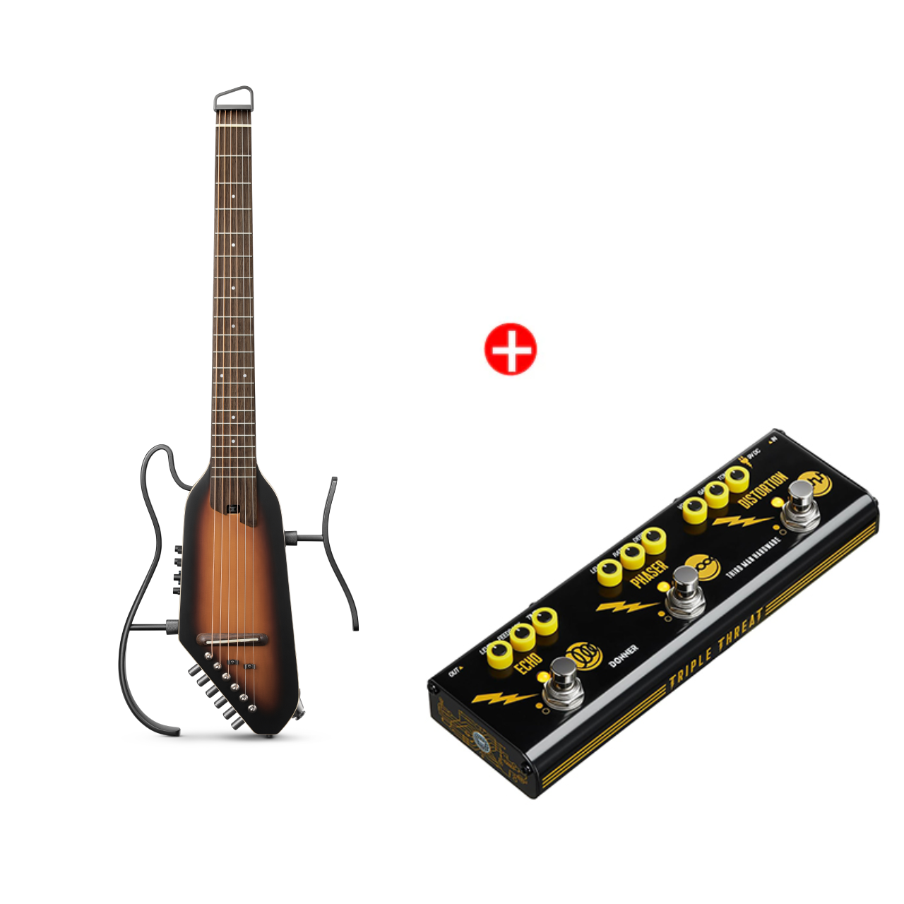 Donner HUSH™ I PRO Chitarra da viaggio