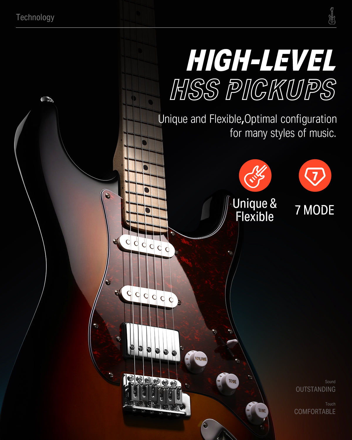 Donner DST-152 Chitarra elettrica