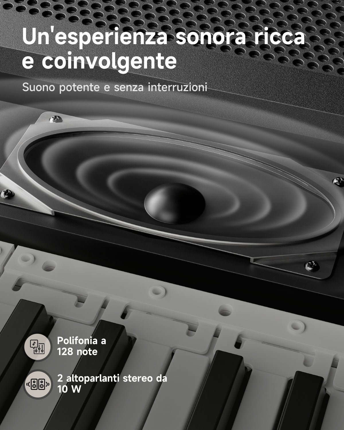 Donner DEP-07 pianoforte digitale portatile a 88 tasti semipesati