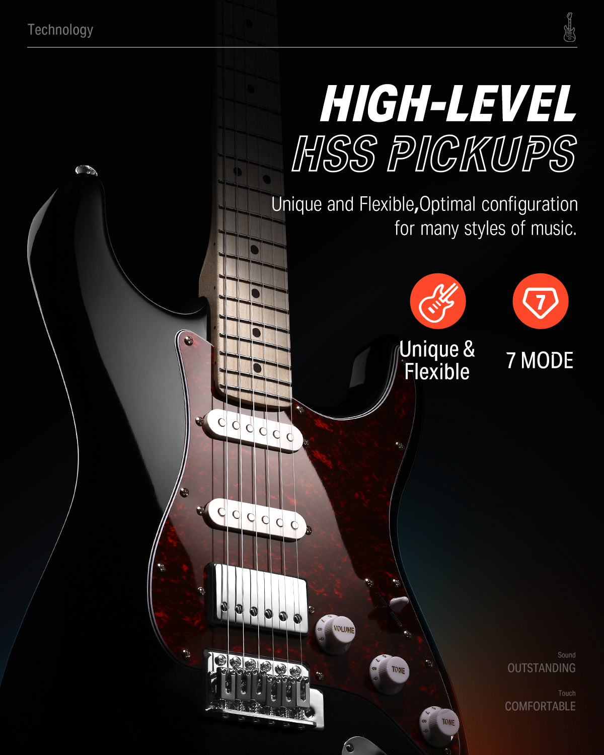 Donner DST-152 Chitarra elettrica