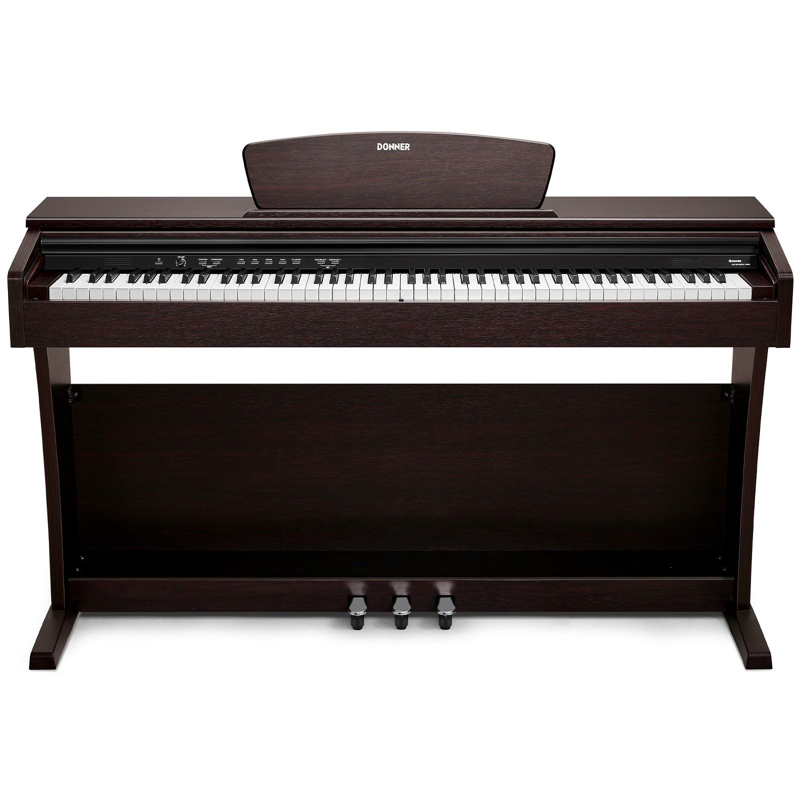 Donner DDP-300 Pianoforte Digitale per Casa con Tasti Semi-pesati (Versione Aggiornata)