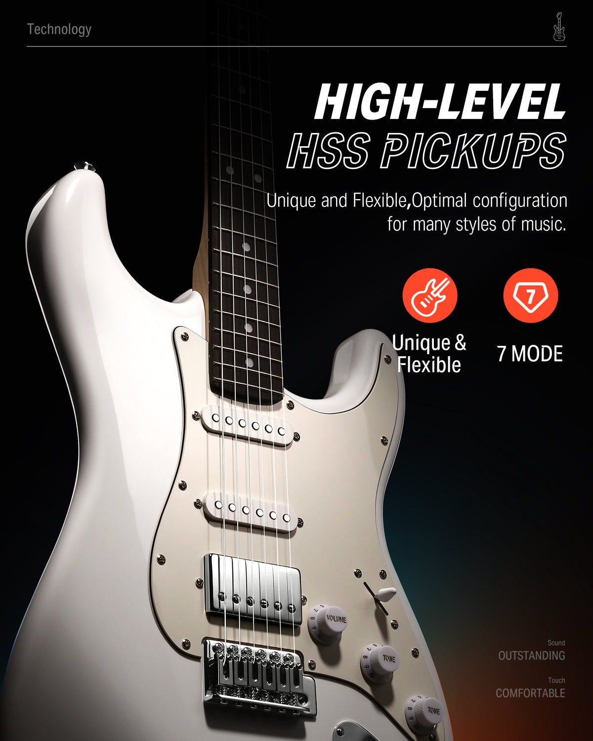 Donner DST-152 Chitarra elettrica