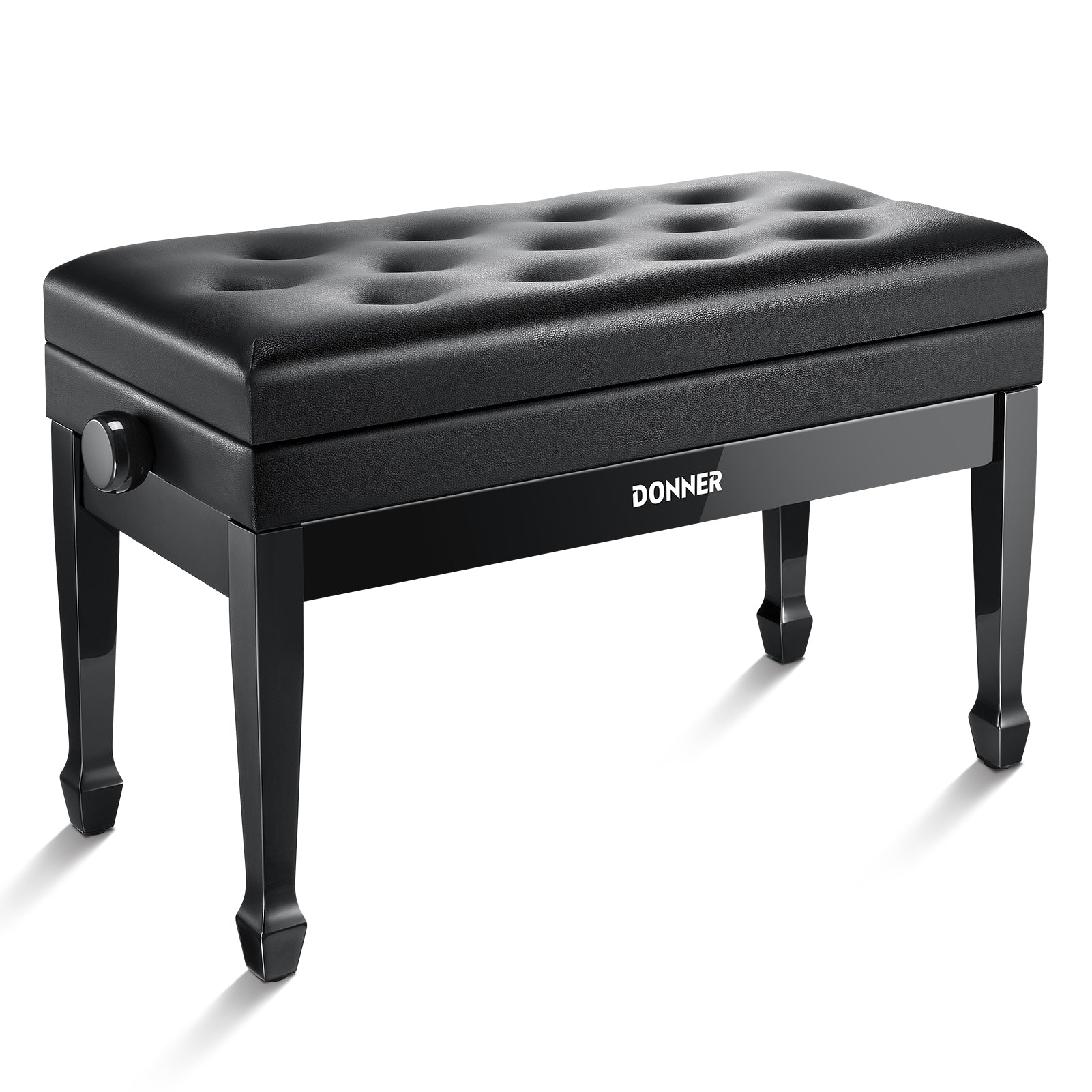 Donner Panca per pianoforte a due posti regolabile in altezza