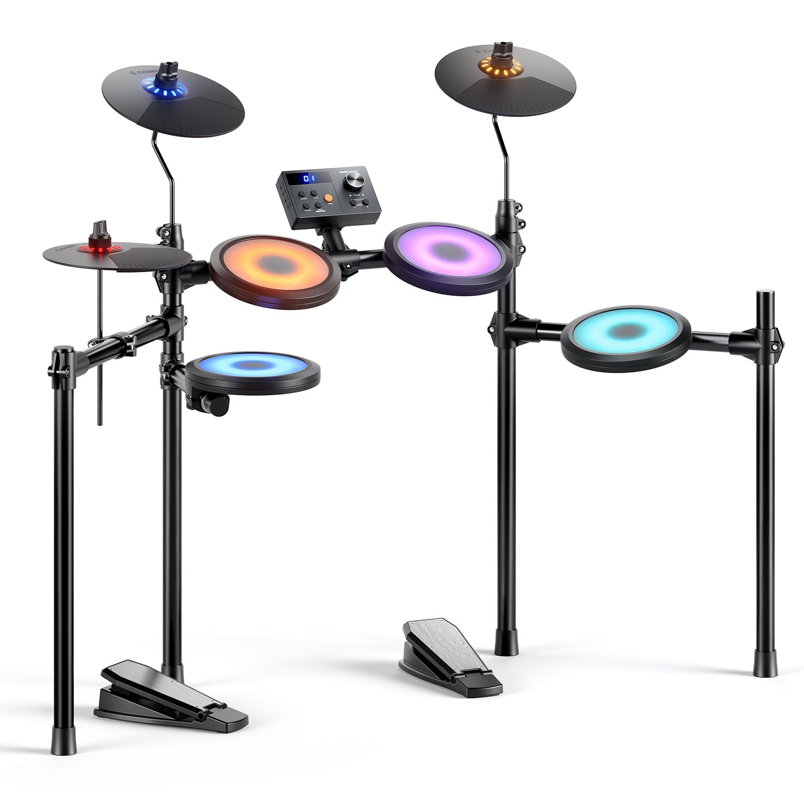Donner DED-70L Batteria elettronica con luci LED