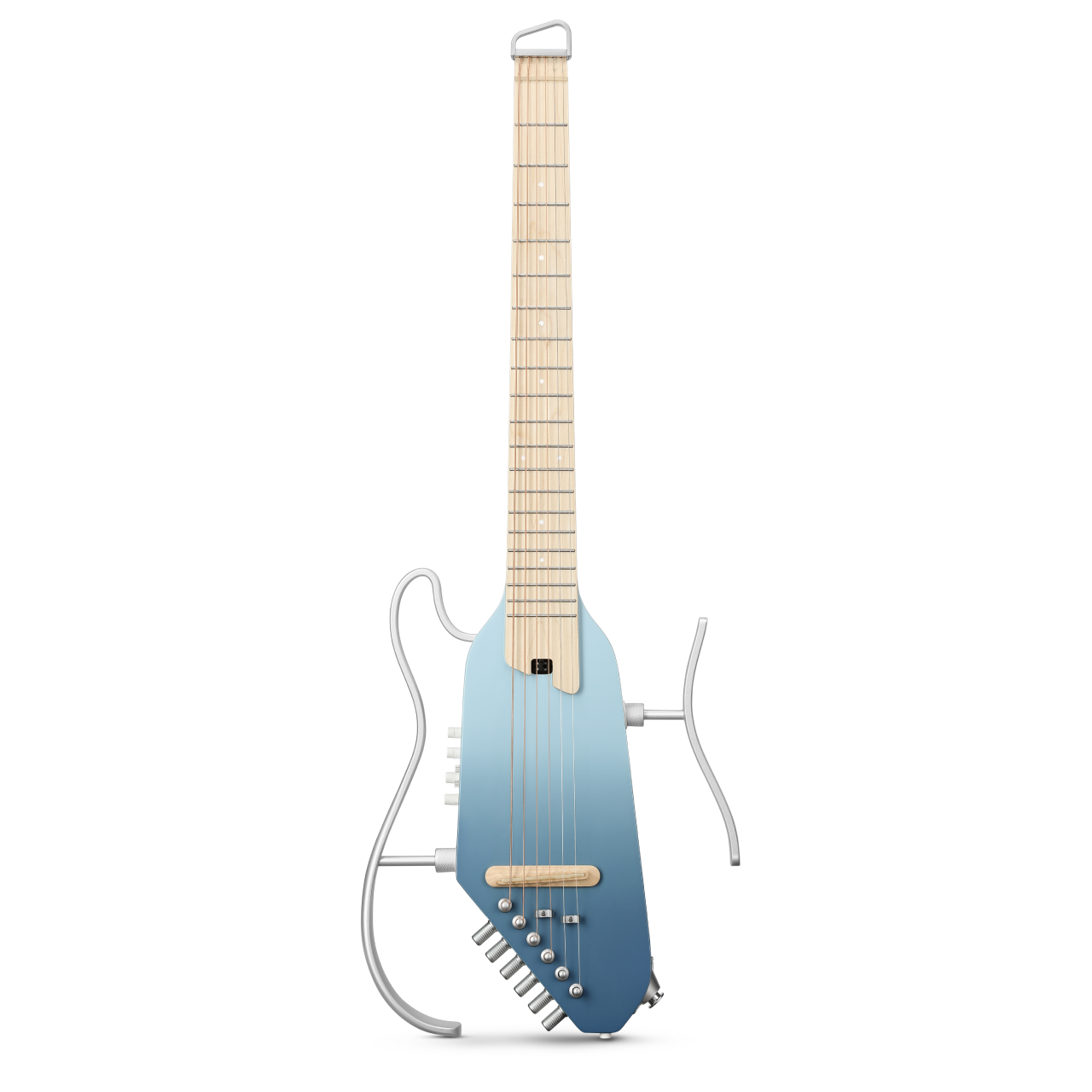 Donner HUSH™ I PRO Chitarra da viaggio-Azzurro Hawaii##