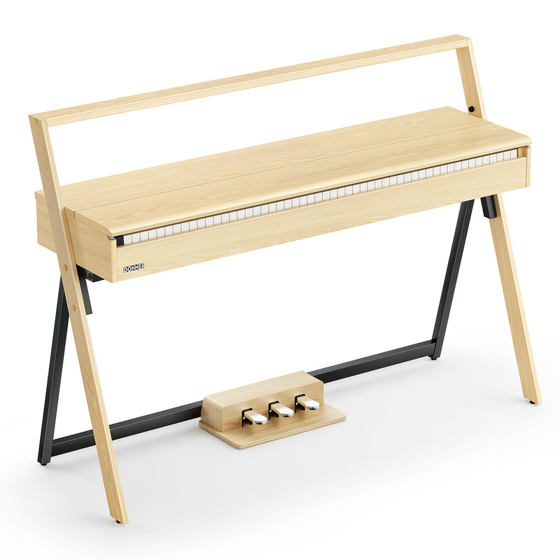 Donner OURA™  R300 Pianoforte digitale da casa 88 tasti in legno chiaro