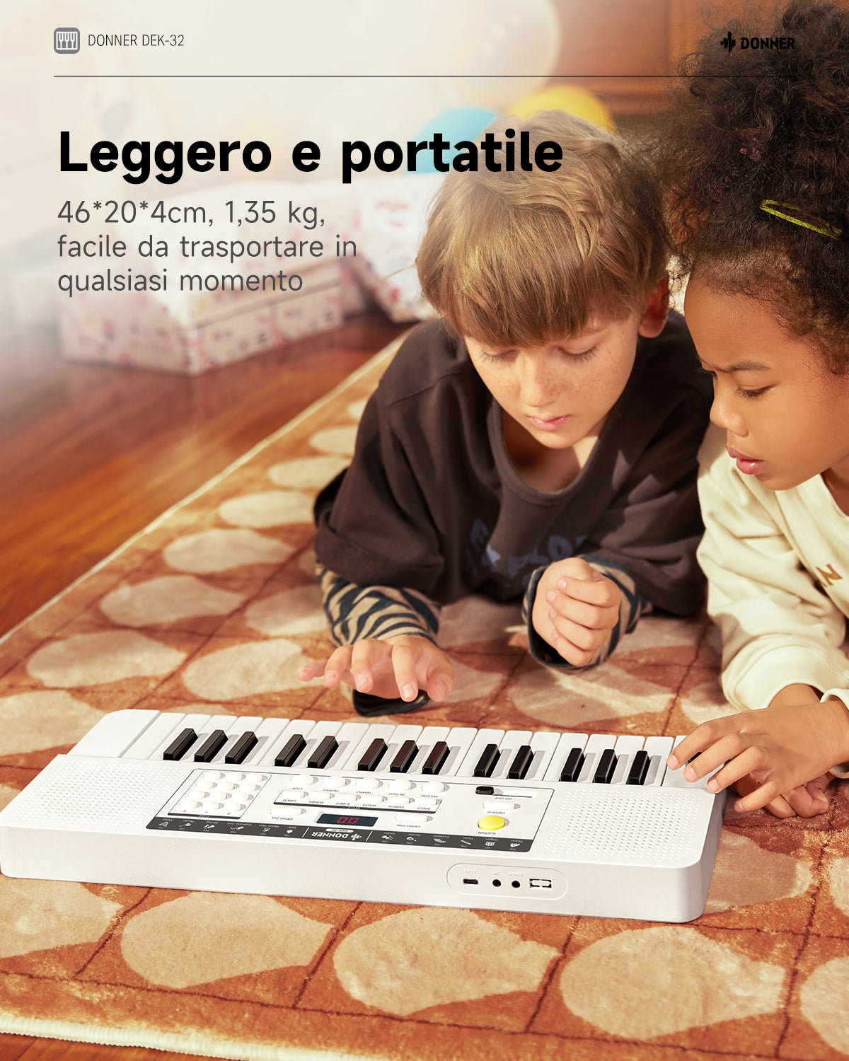 Donner DEK-32 Tastiera Elettronica a 32 Tasti