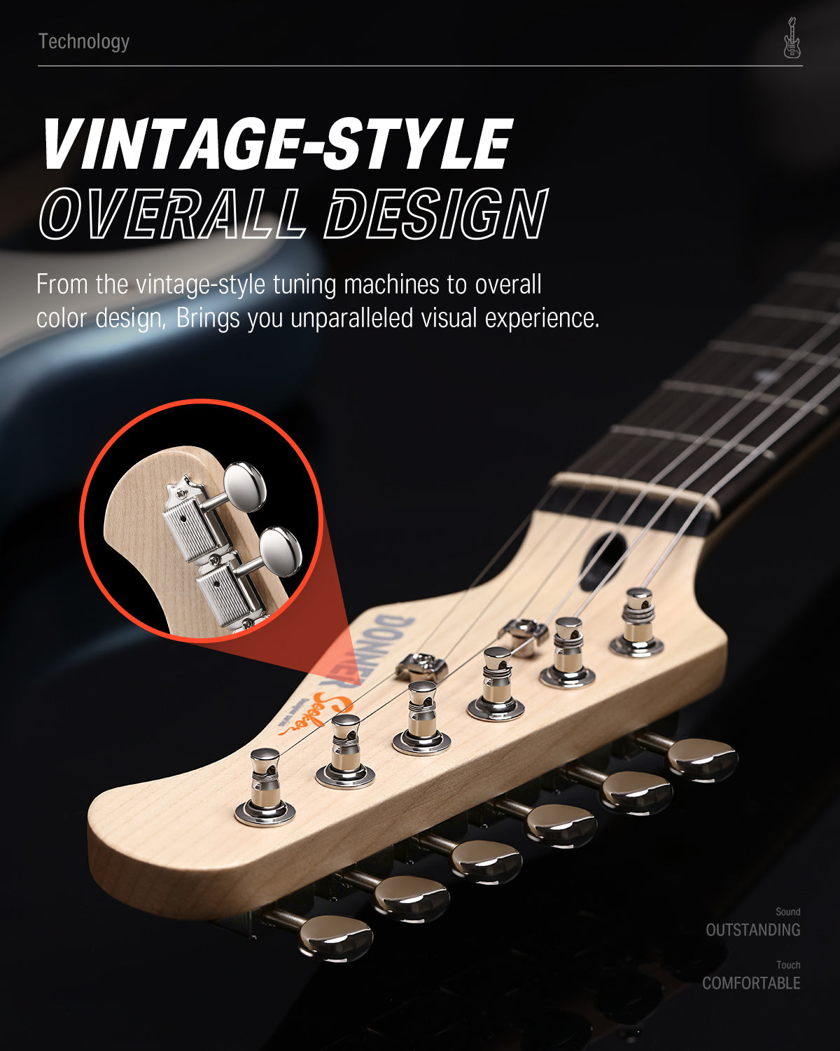 Donner DST-152 Chitarra elettrica