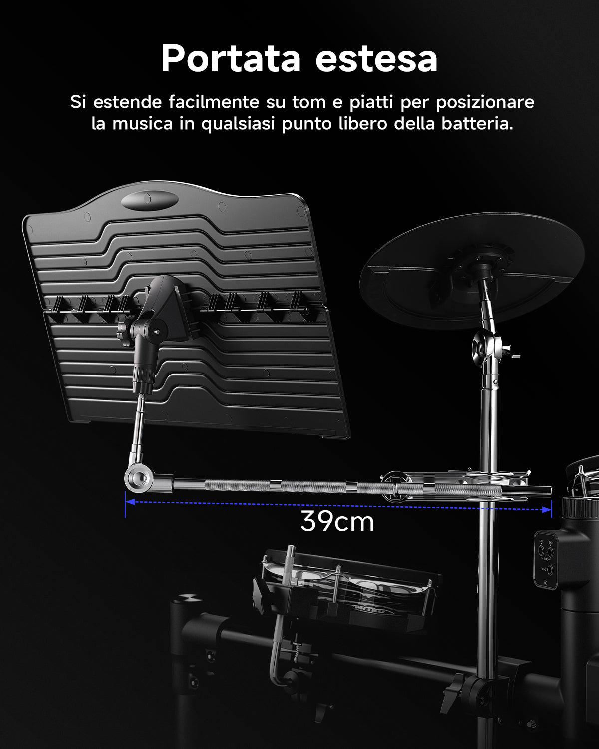 Donner Leggio per batteria