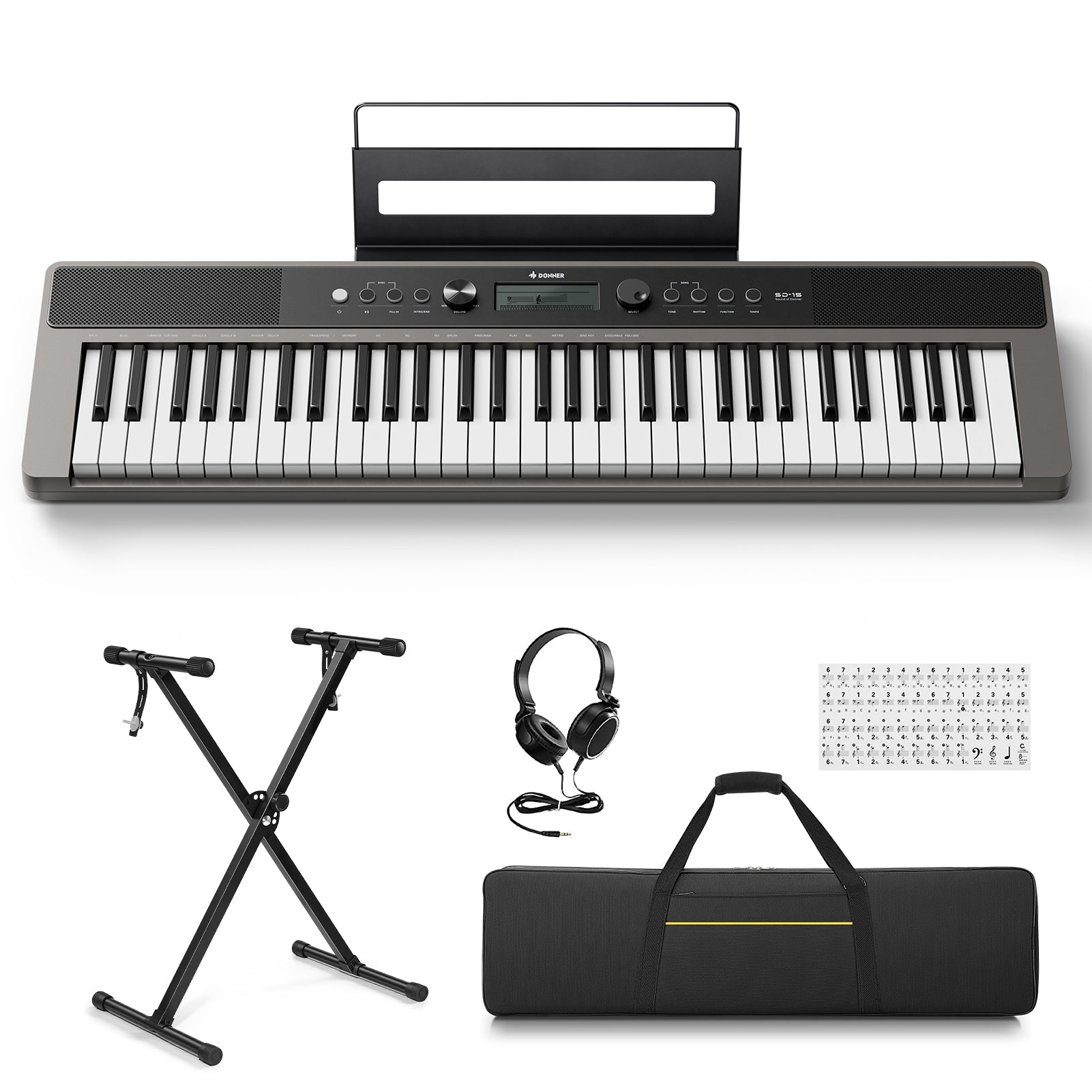 Donner SD-15 Tastiera Elettronica a 61 Tasti