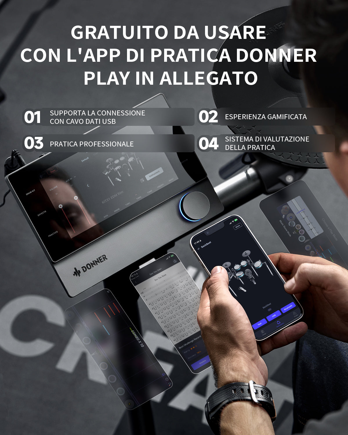 Donner BEAT  Batteria Elettronica