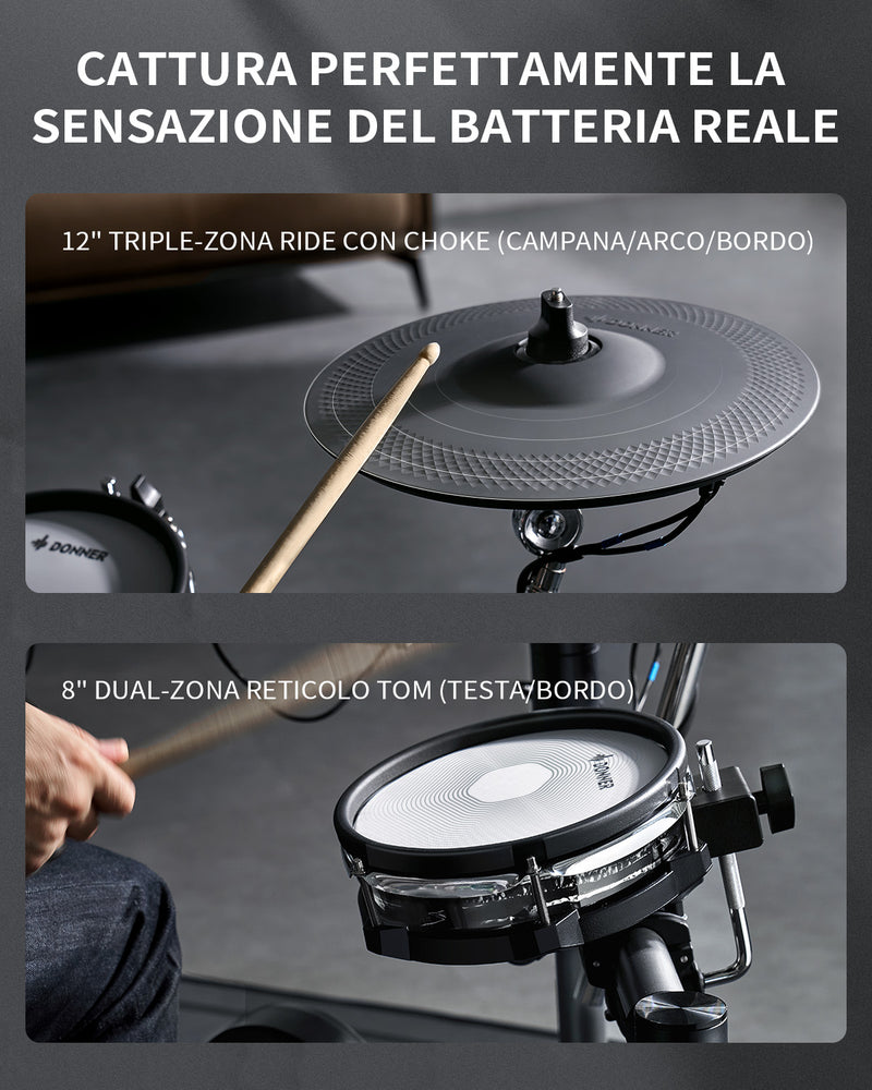 Donner Beat Electronic Drum Set