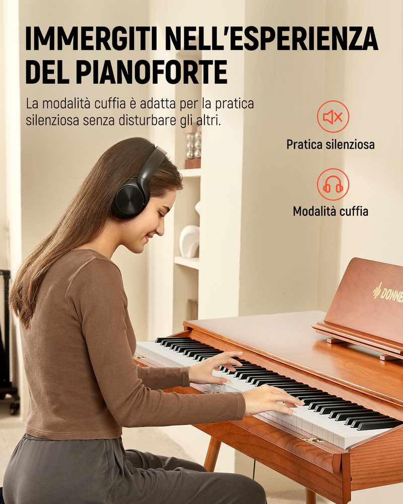 Donner DDP-80 Pro pianoforte digitale