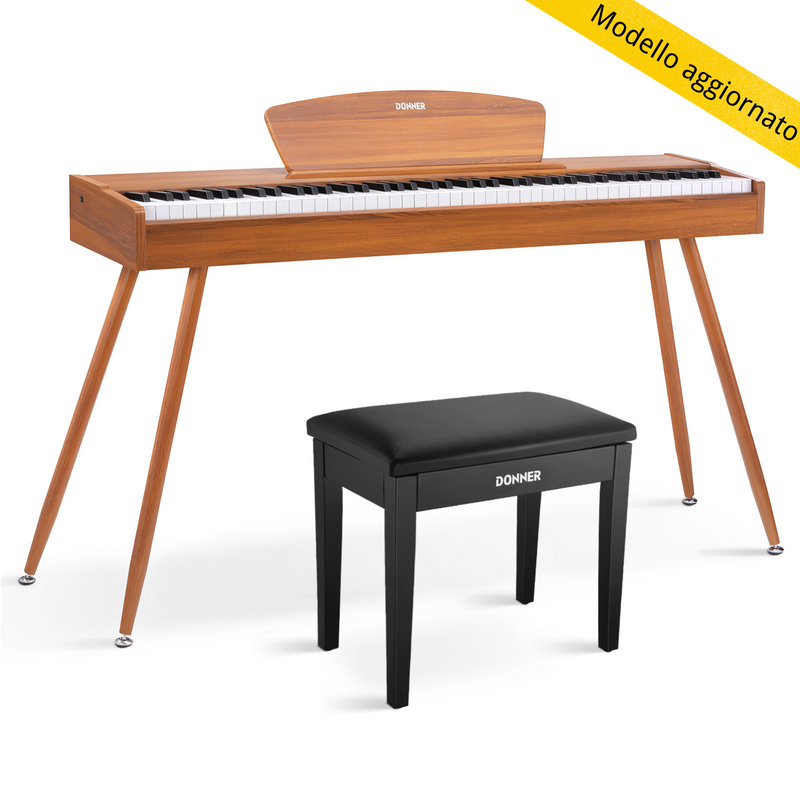 【Pre-vendita】Donner DDP-80 pianoforte digitale domestico a 88 tasti stile in legno-【Spedito il 22 febbraio】