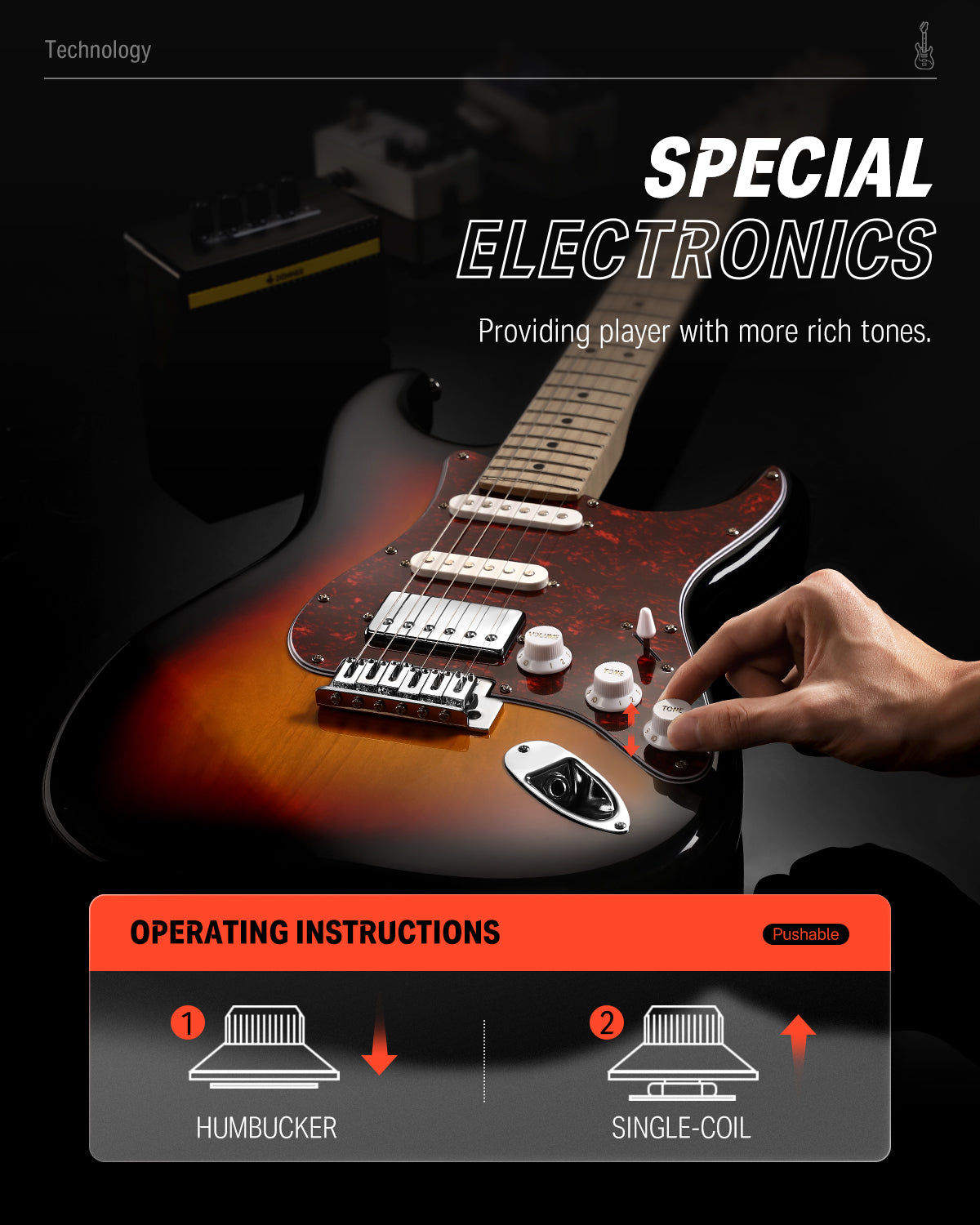 Donner DST-152 Chitarra elettrica