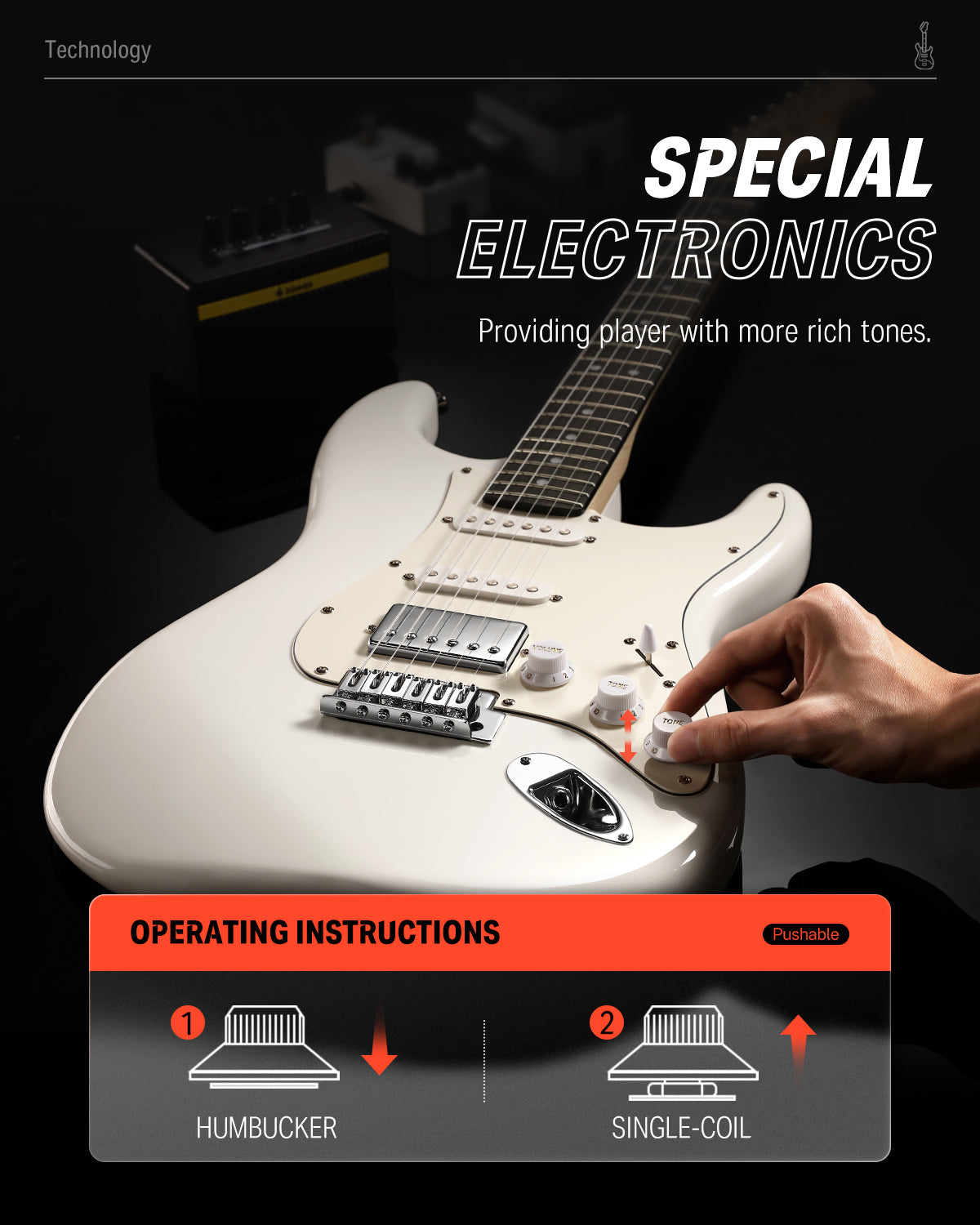 Donner DST-152 Chitarra elettrica