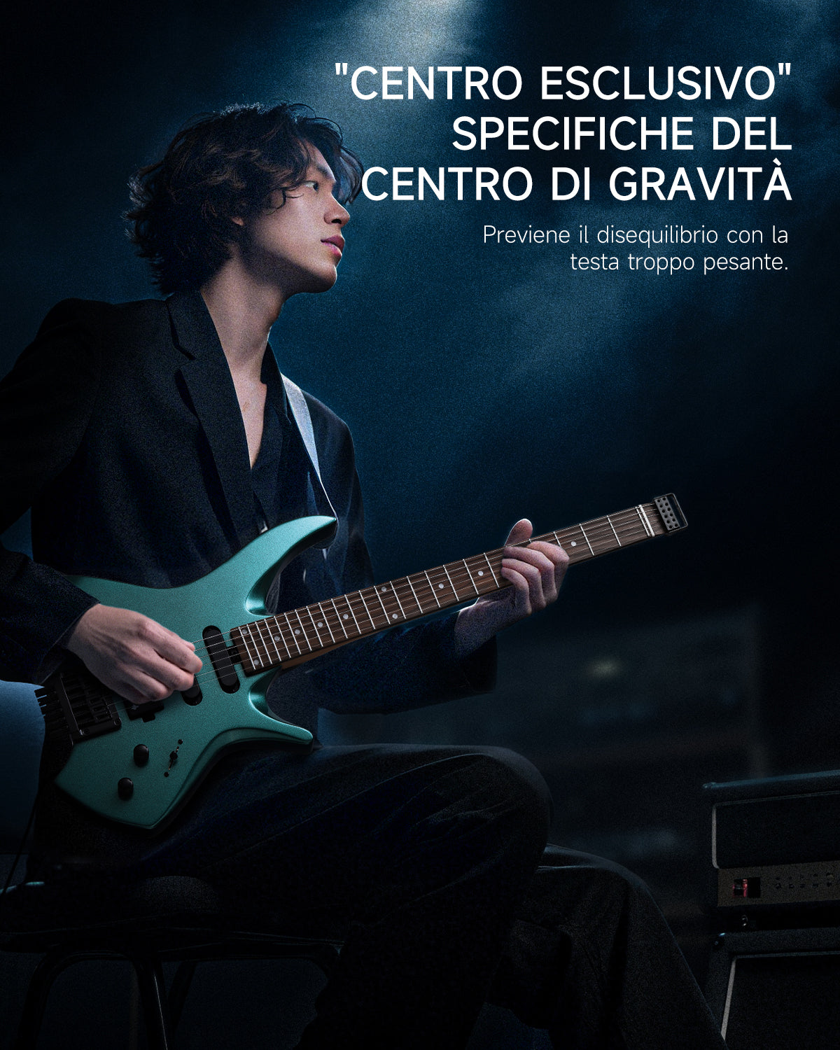 Donner HLX-500 Chitarra elettrica senza paletta【Modello originale NHL-500】
