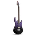 Donner DMT-66 Chitarra elettrica con bobina singola in ceramica-Nero-viola##