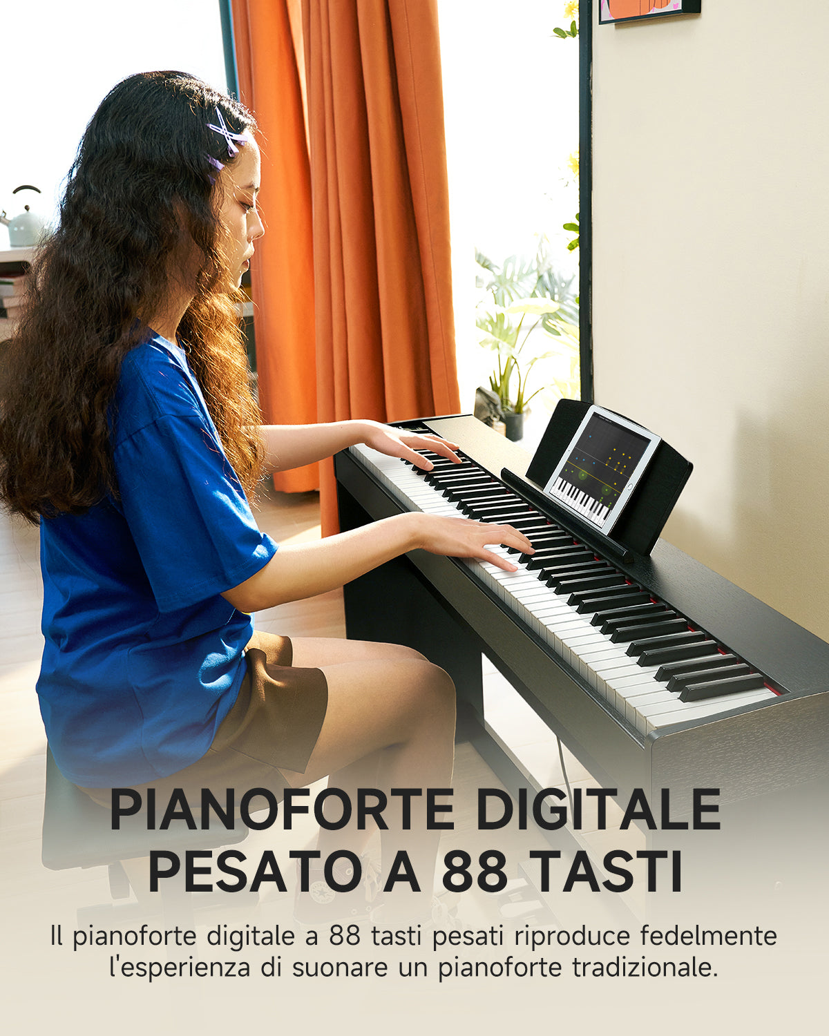 Donner DDP-50 pianoforte digitale pesato a 88 tasti