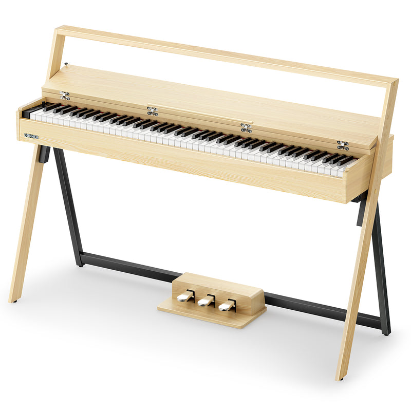 Donner OURA™  R300 Pianoforte digitale da casa 88 tasti in legno chiaro