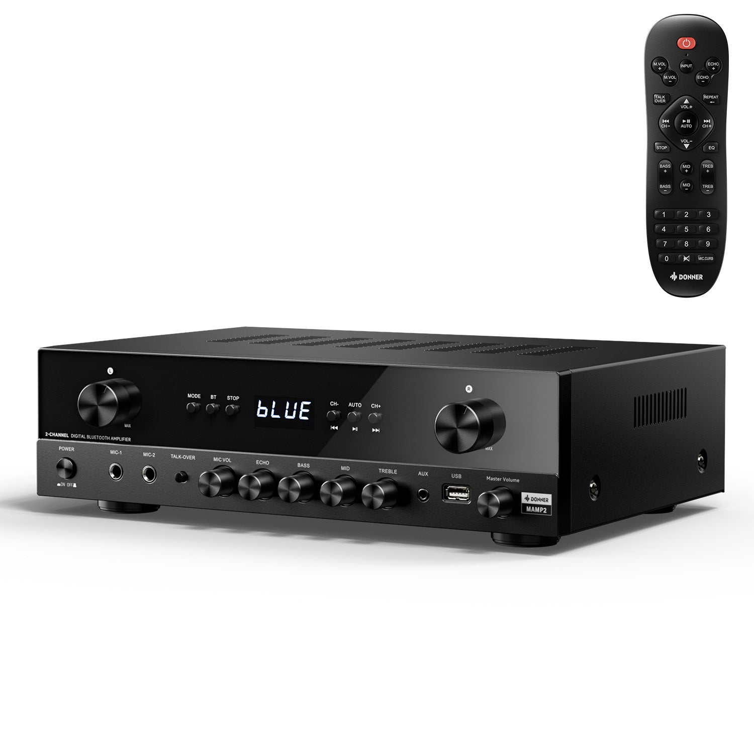 Donner MAMP2 Potente amplificatore a 2 canali