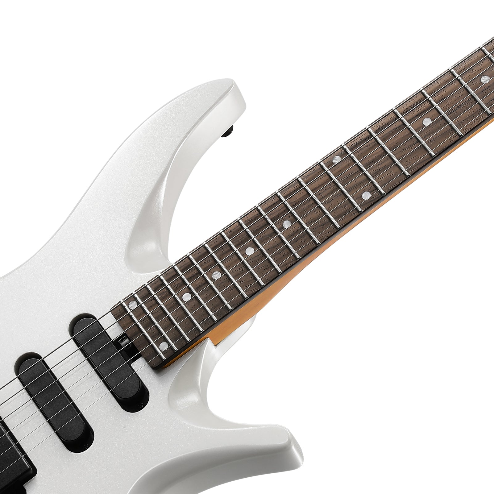 Donner NHL-500 Chitarra elettrica senza paletta-Bianco##