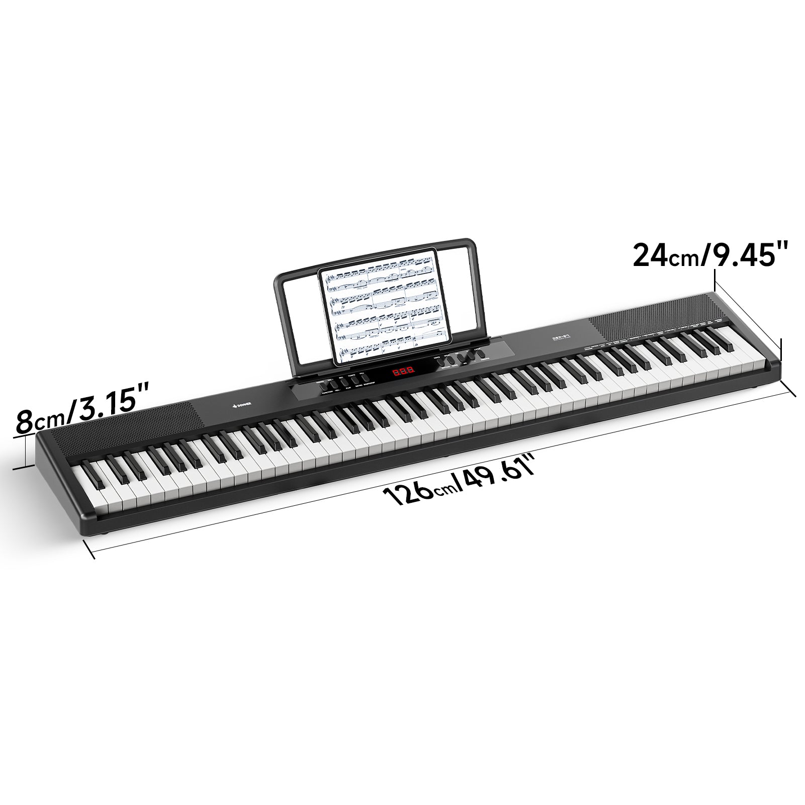 Donner DEP-07 pianoforte digitale portatile a 88 tasti semipesati