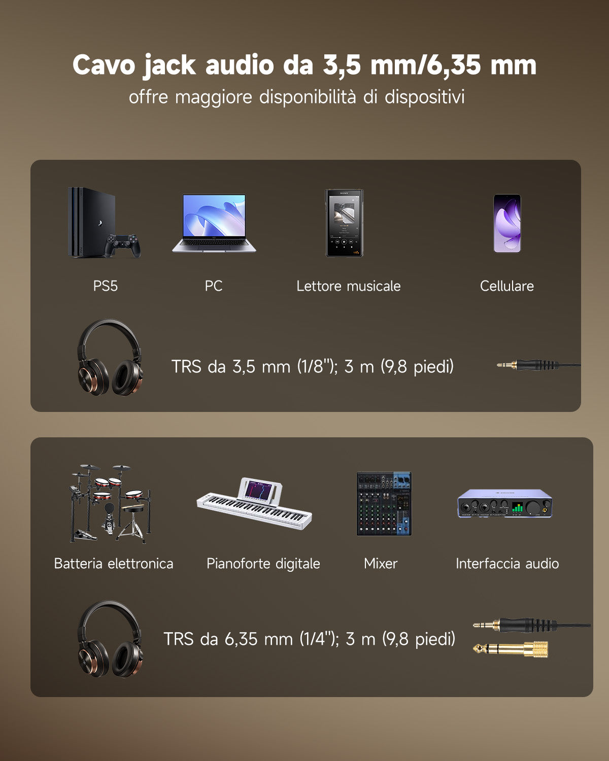 Donner M100 Cuffie da studio monitor