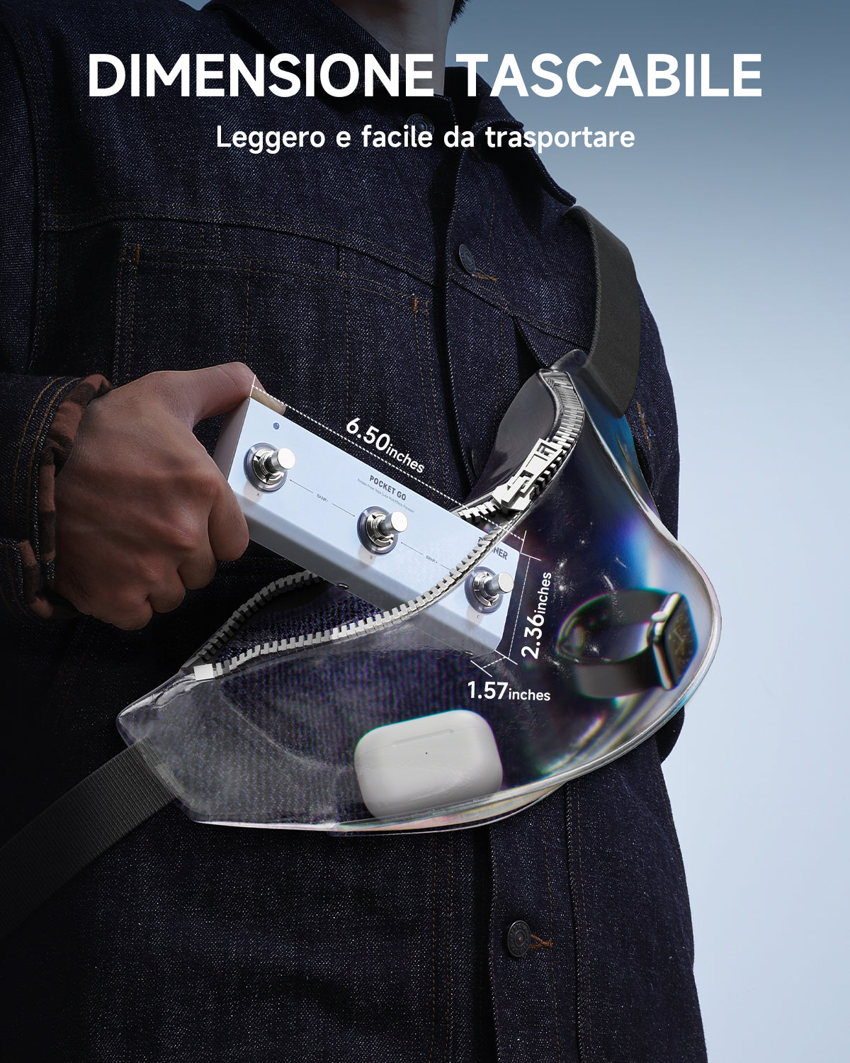 【Pre-vendita】Donner Pocket Go Processore di effetti multipli a pedale-【Consegna stimata per il 31 agosto】