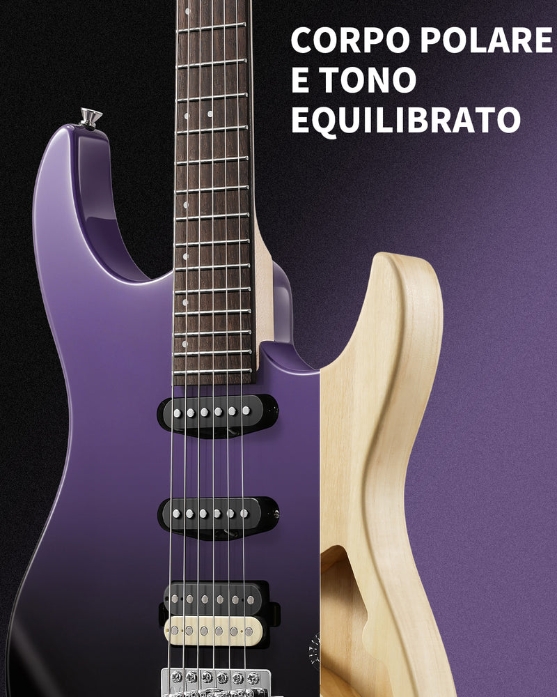 Donner DMT-66 Chitarra elettrica con bobina singola in ceramica