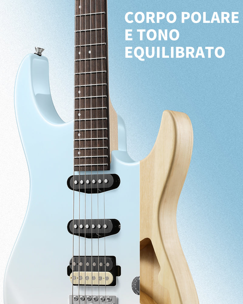 Donner DMT-66 Chitarra elettrica con bobina singola in ceramica