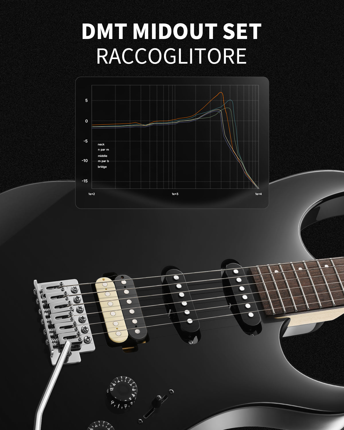 Donner DMT‑66 Chitarra elettrica-Nero##