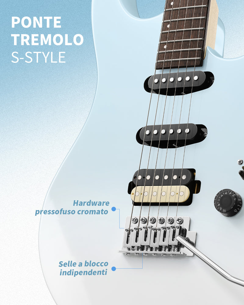 Donner DMT-66 Chitarra elettrica con bobina singola in ceramica