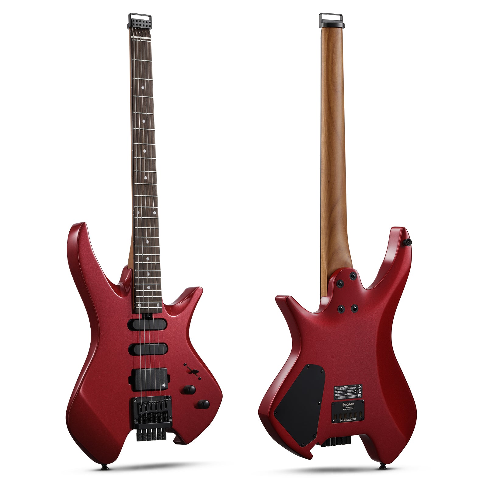 Donner HLX-500 Chitarra elettrica senza paletta【Modello originale NHL-500】